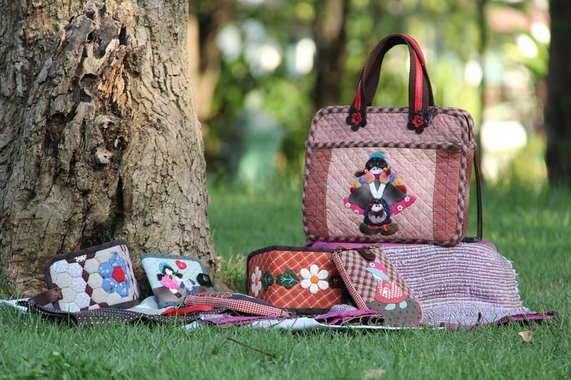 Upcycled fabric scraps
